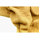 Oeko-Tex® Tessuto di Mussola Ocra Chiara Giallo Oeko-Tex® Tessuto di Mussola Ocra Chiara Giallo