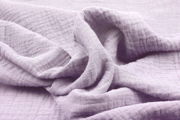 Oeko-Tex® Tela de Muselina Lila Claro Oeko-Tex® Tela de Muselina Lila Claro