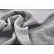 Oeko-Tex® Coton Double Gaze Tissu Milieu Gris Oeko-Tex® Coton Double Gaze Tissu Milieu Gris