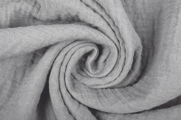 Oeko-Tex®  Hydrofiel Stof Midden Grijs Oeko-Tex®  Hydrofiel Stof Midden Grijs