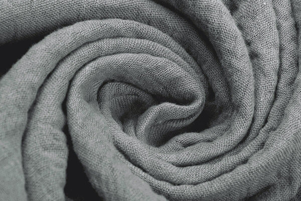 Oeko-Tex®  Tela de Muselina Gris