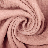 Oeko-Tex® Tessuto di Mussola Rosa Antico Oeko-Tex® Tessuto di Mussola Rosa Antico