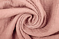 Coton Double Gaze Tissu Vieux Rose Coton Double Gaze Tissu Vieux Rose