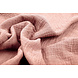 Oeko-Tex® Tessuto di Mussola Rosa Antico Oeko-Tex® Tessuto di Mussola Rosa Antico