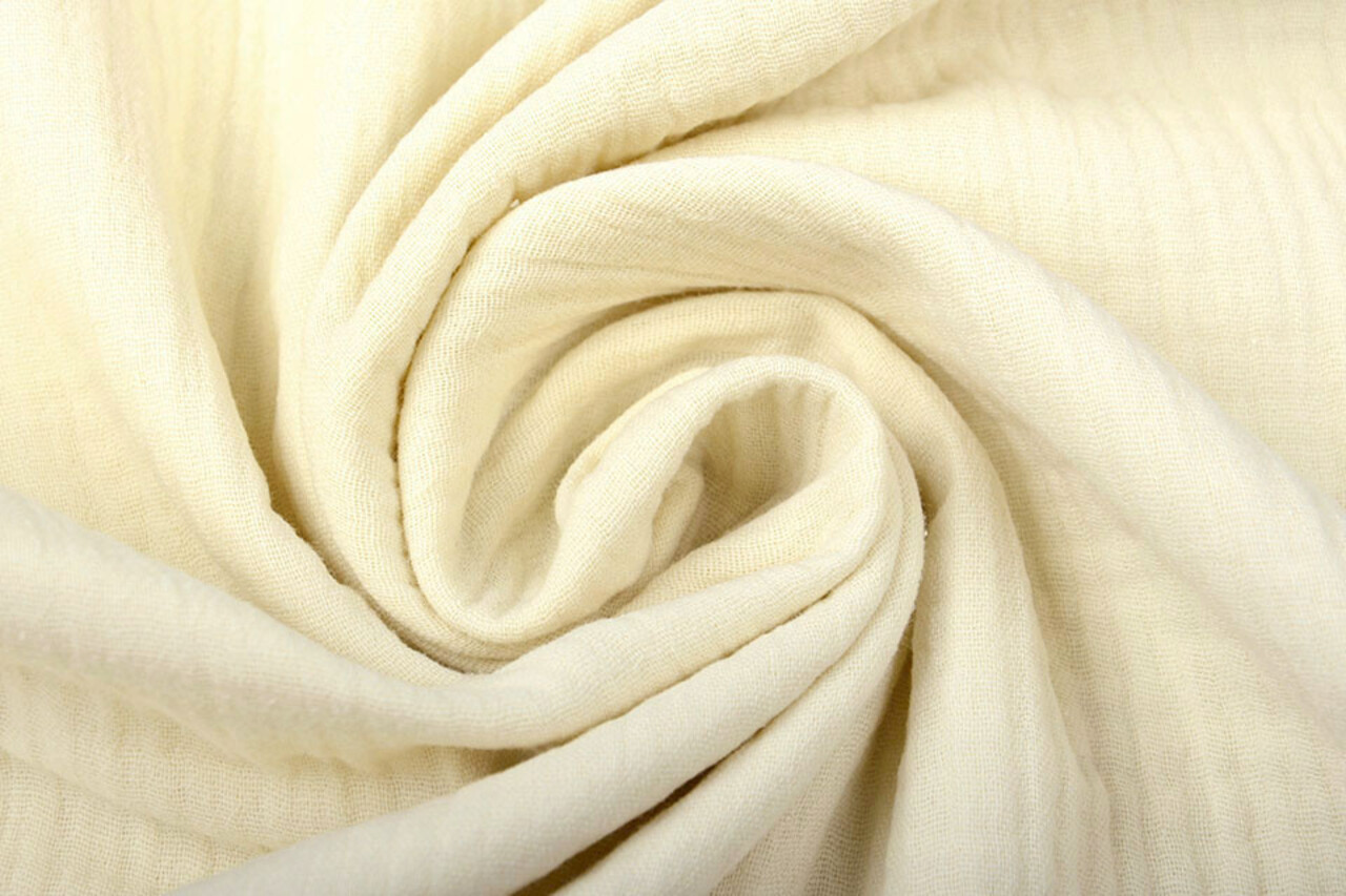 Oeko-Tex®  Baumwoll Musselin Natürlich Oeko-Tex®  Baumwoll Musselin Natürlich