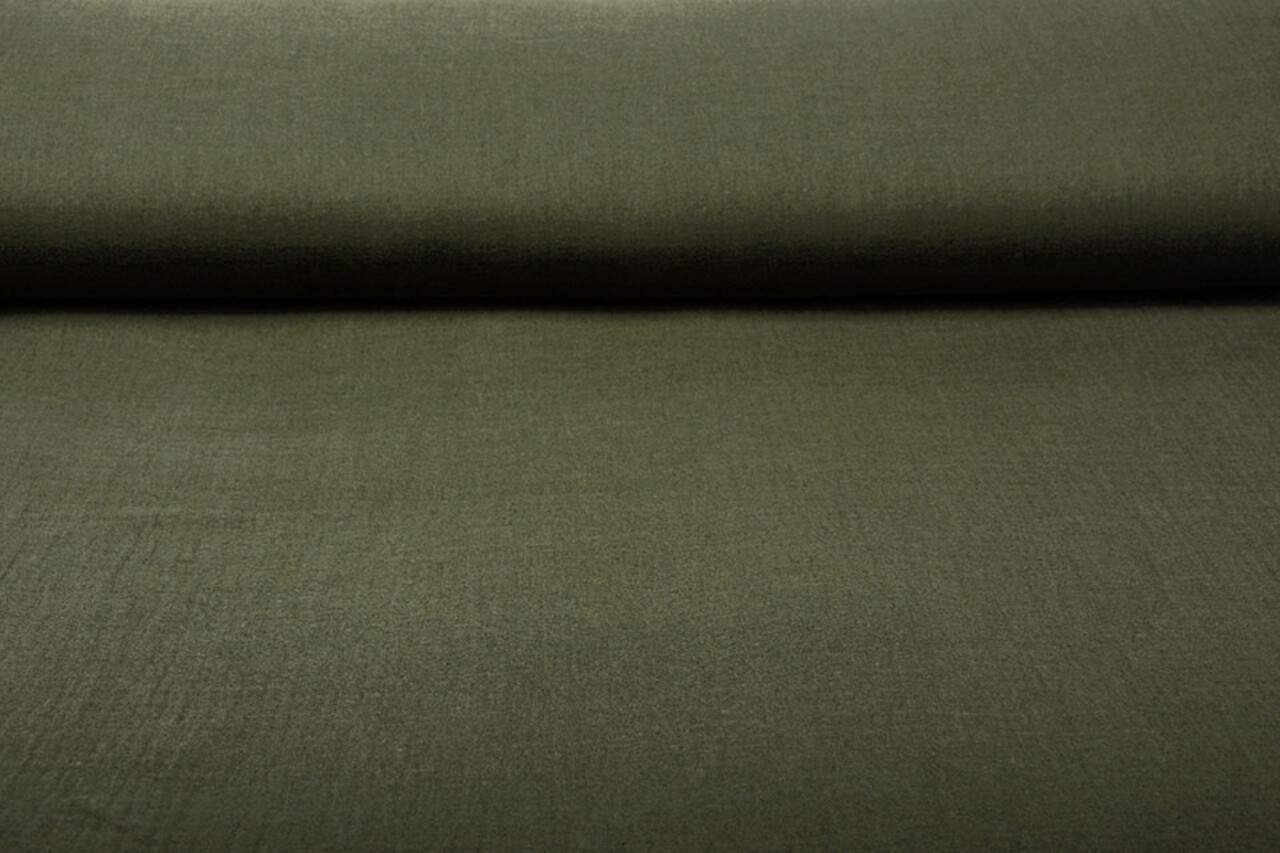 Oeko-Tex® Tela de Muselina Army Verde Oeko-Tex® Tela de Muselina Army Verde
