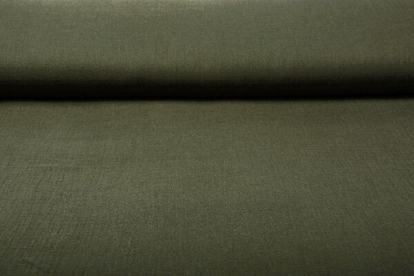 Oeko-Tex®  Double Gauze Fabric Army Green