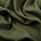 Oeko-Tex®  Double Gauze Fabric Army Green