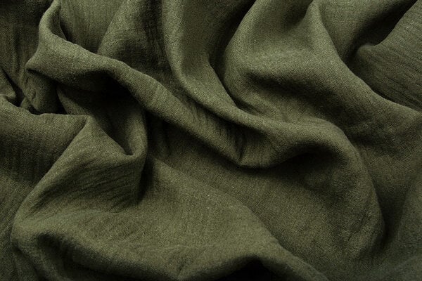 Oeko-Tex® Tela de Muselina Army Verde Oeko-Tex® Tela de Muselina Army Verde