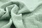 Double Gauze Fabric Light Old Green