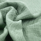 Oeko-Tex® Tela de Muselina Verde Antiguo Oeko-Tex® Tela de Muselina Verde Antiguo