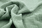 Double Gauze Fabric Old Green