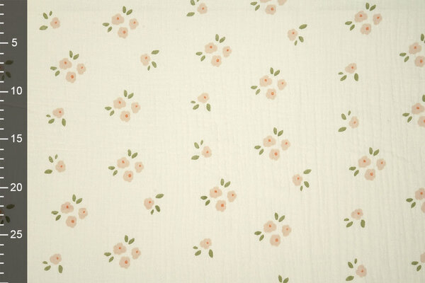 Oeko-Tex® Muselina Flores Zivou Oeko-Tex® Muselina Flores Zivou