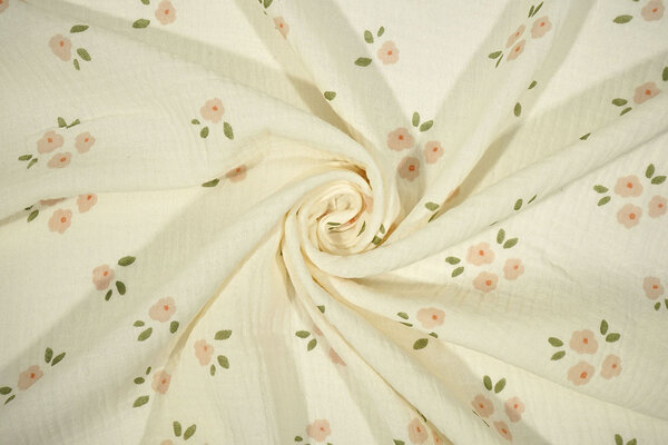Oeko-Tex® Muselina Flores Zivou Oeko-Tex® Muselina Flores Zivou