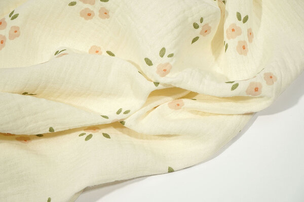 Oeko-Tex® Muselina Flores Zivou Oeko-Tex® Muselina Flores Zivou