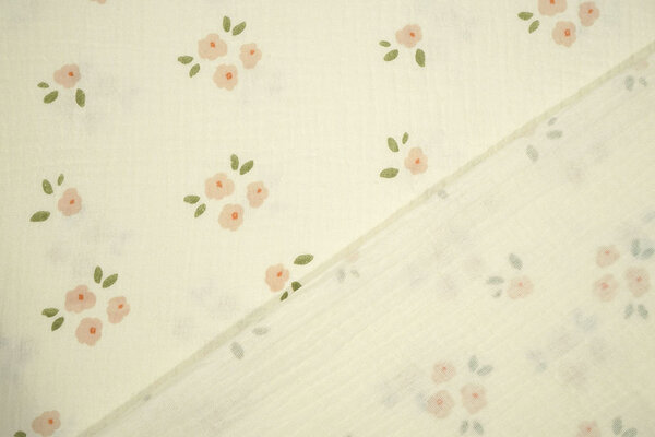 Oeko-Tex® Mussola Fiori Zivou Oeko-Tex® Mussola Fiori Zivou
