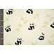 Oeko-Tex® Coton Double Gaze Panda Beer Oeko-Tex® Coton Double Gaze Panda Beer