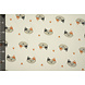 Oeko-Tex® Coton Double Gaze Poezenkop Maozi Oeko-Tex® Coton Double Gaze Poezenkop Maozi