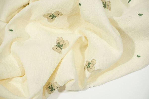 Oeko-Tex®  Double Gauze Lovely Bear