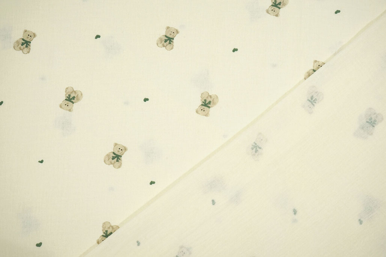 Oeko-Tex®  Double Gauze Lovely Bear