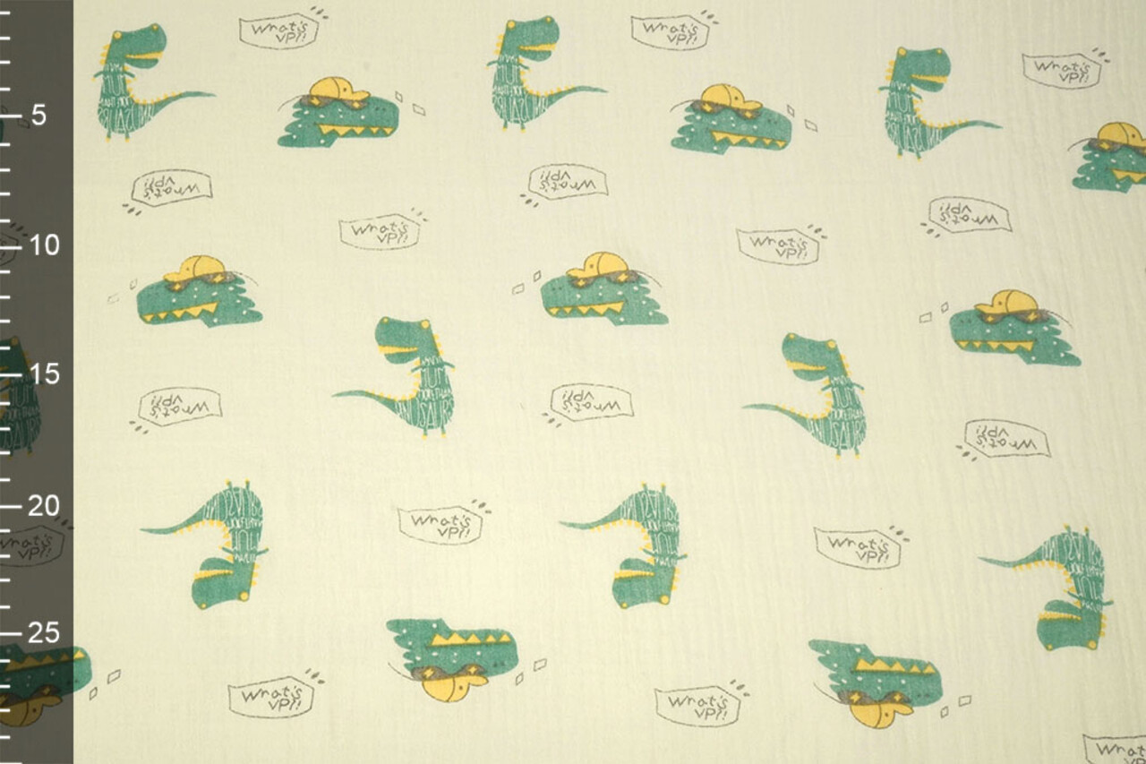 Oeko-Tex® Muselina Dino Zauri Oeko-Tex® Muselina Dino Zauri
