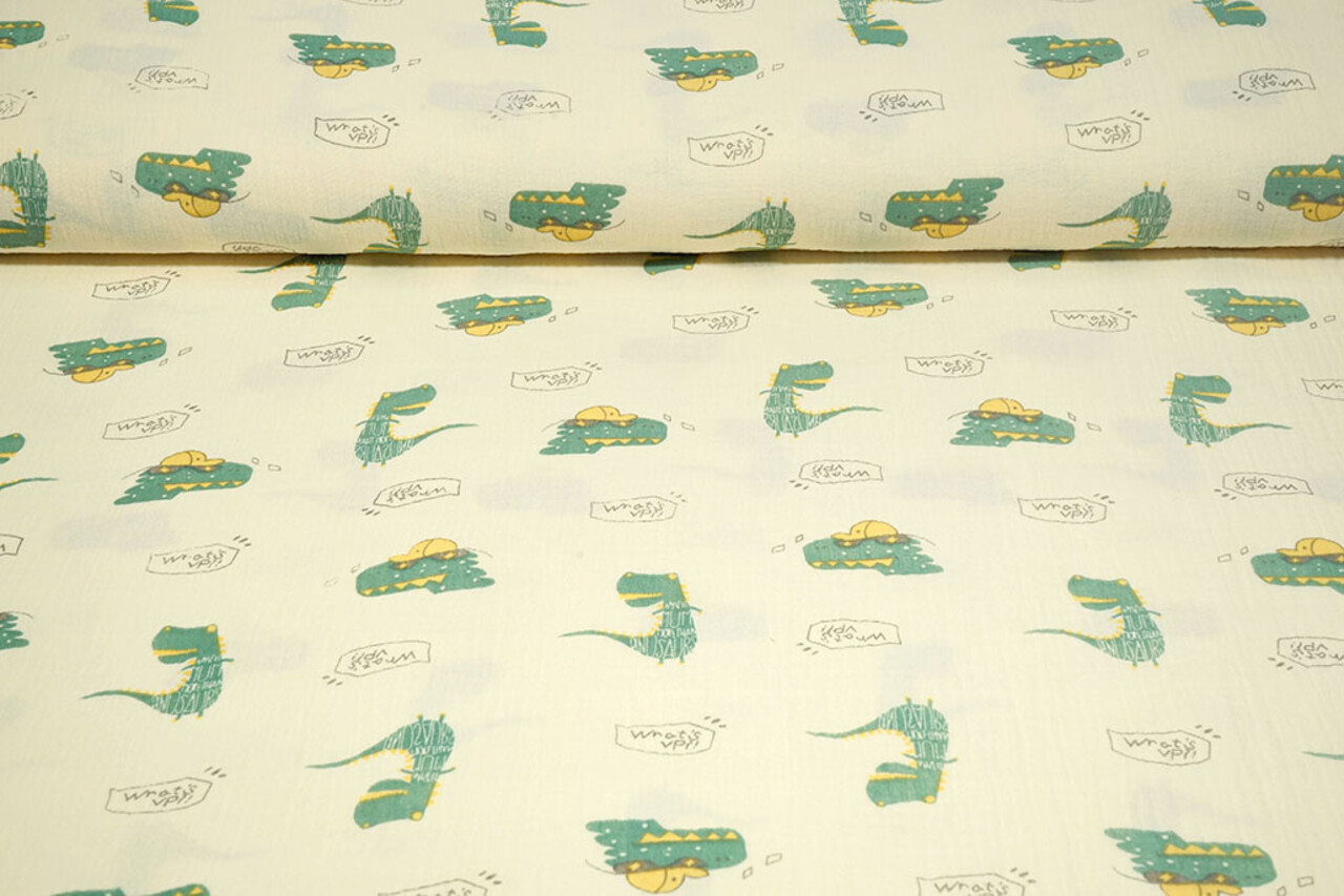 Oeko-Tex®  Double Gauze Dino Zauri