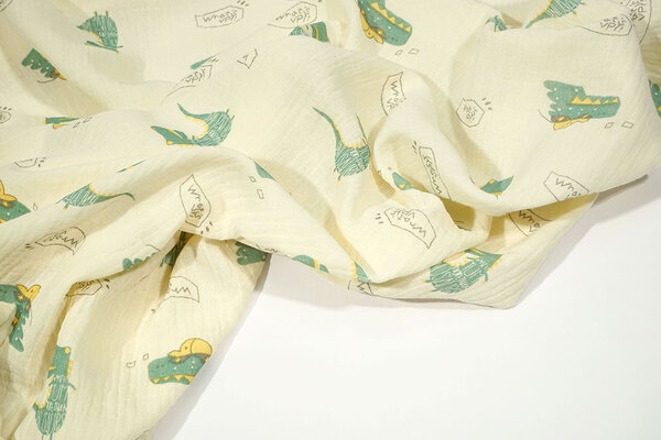 Oeko-Tex®  Double Gauze Dino Zauri