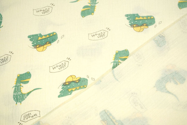 Oeko-Tex®  Double Gauze Dino Zauri