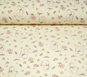 Oeko-Tex®  Baumwoll Musselin Honeyloo Oeko-Tex®  Baumwoll Musselin Honeyloo