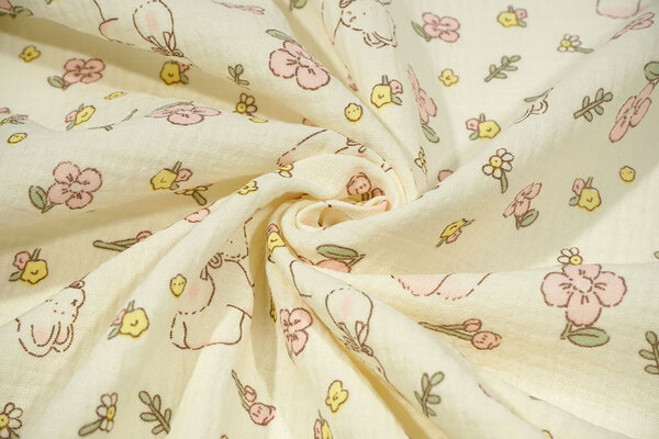 Oeko-Tex®  Baumwoll Musselin Honeyloo Oeko-Tex®  Baumwoll Musselin Honeyloo