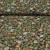 Chiffon Bedruckt Siennaflor Schwarz Chiffon Bedruckt Siennaflor Schwarz