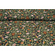 Chiffon Stampato Siennaflor Nero Chiffon Stampato Siennaflor Nero