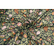 Chifón Estampado Siennaflor Negro Chifón Estampado Siennaflor Negro