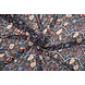 Mousseline Imprimé Siennaflor Marine Mousseline Imprimé Siennaflor Marine