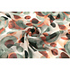 Mousseline Imprimé Pavora Brique Mousseline Imprimé Pavora Brique