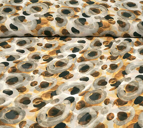 Chiffon Stampato Pavora Sabbia