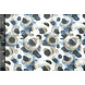 Chifón Estampado Pavora Azul Chifón Estampado Pavora Azul