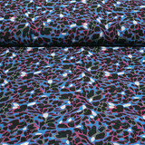 Chiffon Bedrukt Splotch Multi-1 Chiffon Bedrukt Splotch Multi-1