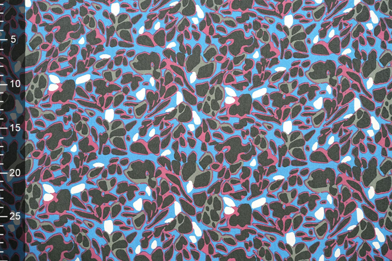 Chiffon Stampato Splotch Multicolore-1 Chiffon Stampato Splotch Multicolore-1