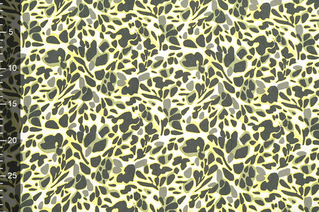 Chiffon Stampato Splotch Multicolore-2
