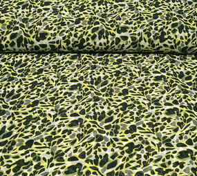 Chiffon Bedrukt Splotch Multi-2 Chiffon Bedrukt Splotch Multi-2