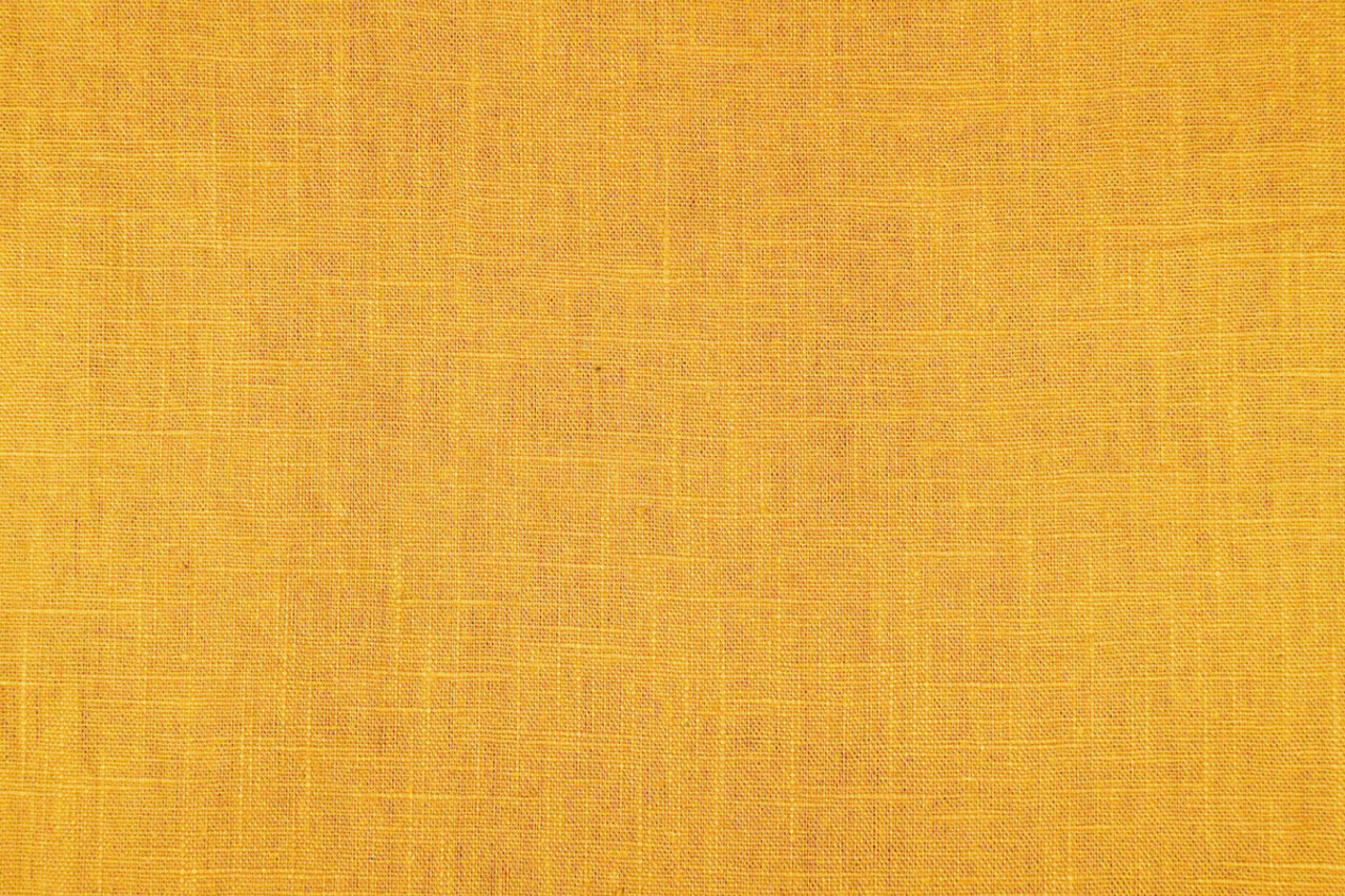 Oeko-Tex®  Washed Linen Dark Ocher