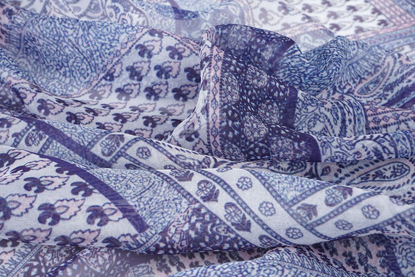 Chiffon Bedrukt Noctora