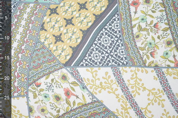 Chiffon Printed Splenda Green