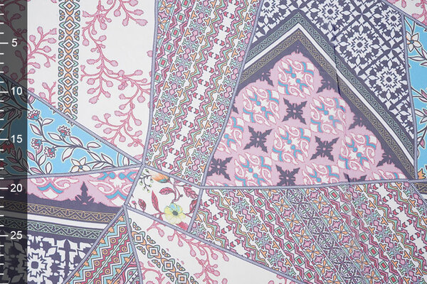 Chiffon Printed Splenda Blue Chiffon Printed Splenda Blue