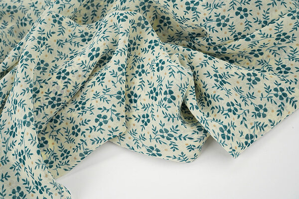 Chiffon Printed Lumiessa Creme Chiffon Printed Lumiessa Creme