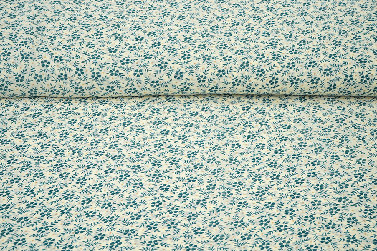 Chifón Estampado Lumiessa Crema Chifón Estampado Lumiessa Crema