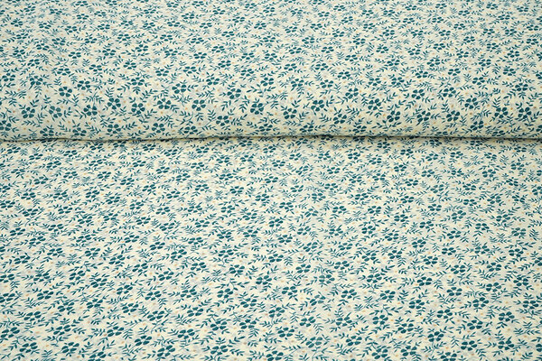 Chiffon Bedrukt Lumiessa Creme Chiffon Bedrukt Lumiessa Creme