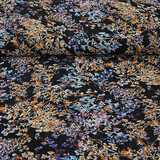 Chiffon Stampato Aurelisse Nero Chiffon Stampato Aurelisse Nero