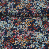 Chifón Estampado Aurelisse Azul Marino